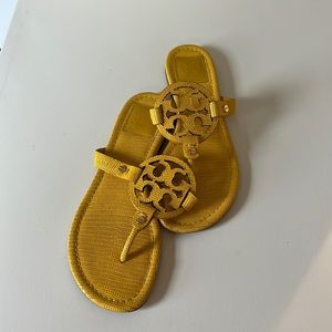 Iconic Tory Burch Miller flip flop.